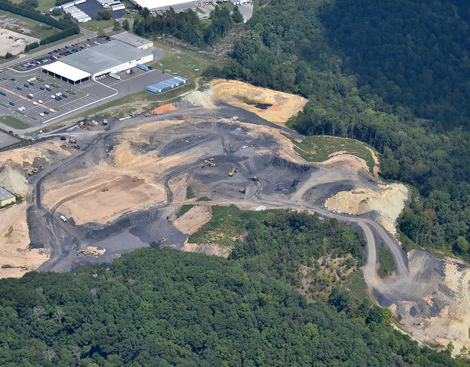 Bristol Virginia aerial