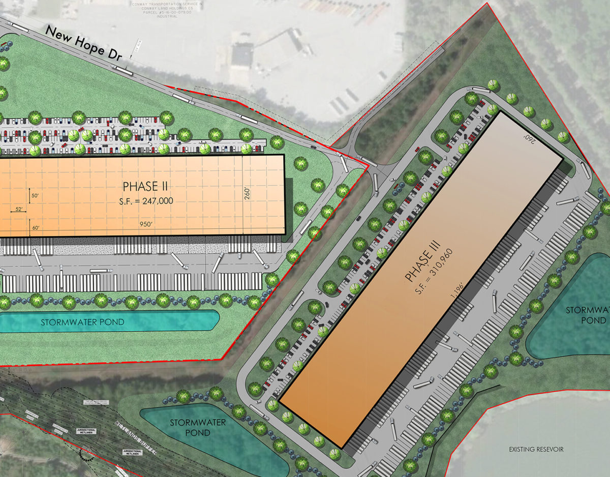 Spartan Exchange Phase II Siteplan